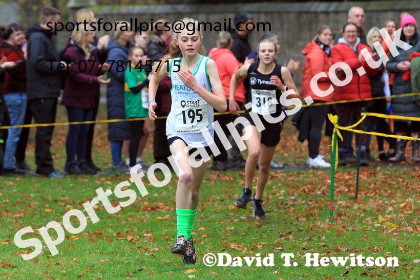 Girls under-15s, Start Fitness NEHL, Lambton Castle, Durham.  Photo: David T. Hewitson/Sports for All Pics
